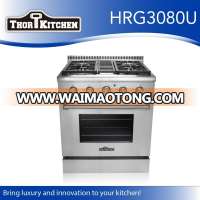 Model# 3080 30" Freestanding Professional 4 Burner Gas Range