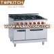 Nice Finishing Stainless Steel Good Industrial Design Commercial Gas Cooking Range